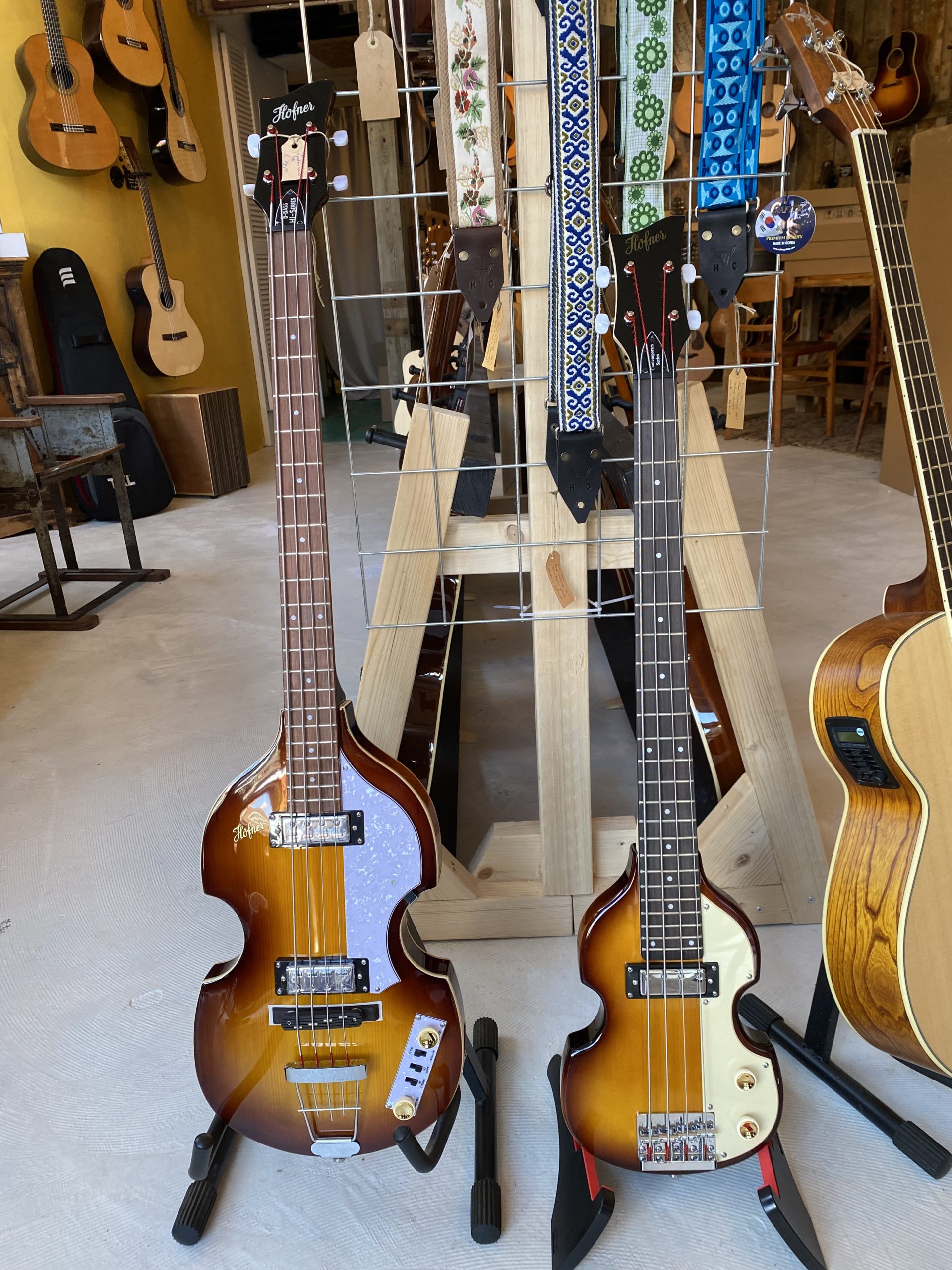 Hofner Beatles bass (Ignition violin bass) SunBurst - Afbeelding 2