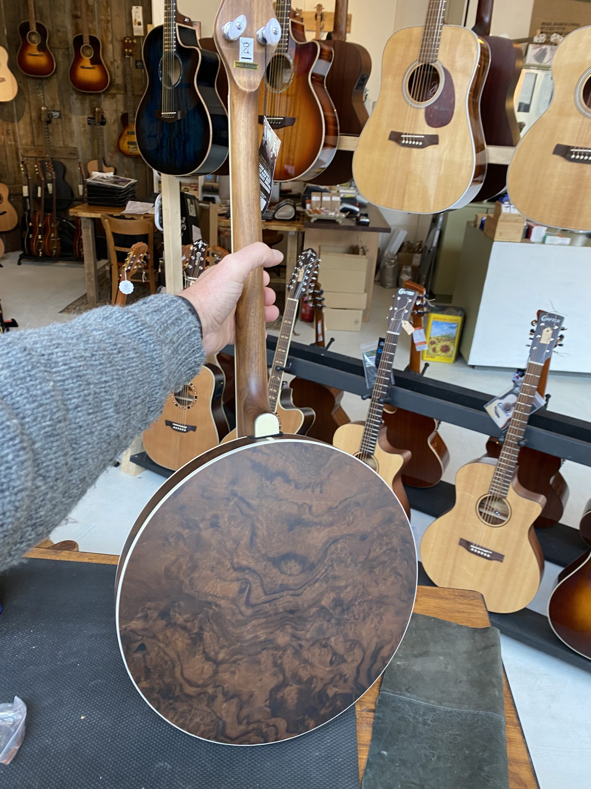 Barnes & Mullins BJ504BW Empress Tenor Banjo - Afbeelding 3