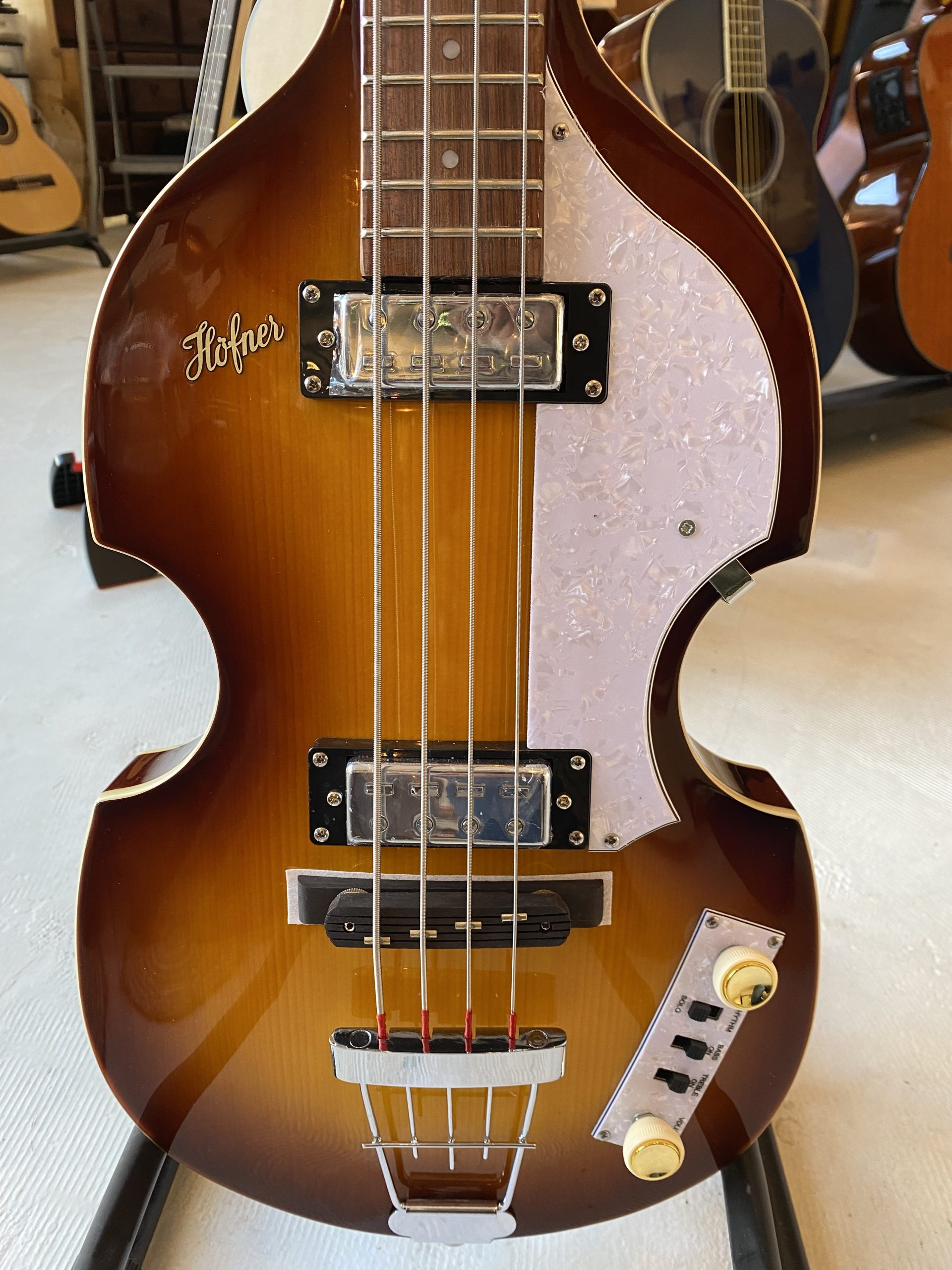 Hofner Beatles bass (Ignition violin bass) SunBurst - Afbeelding 3
