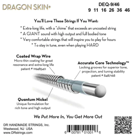 DR Strings DEQ-9/46 - Afbeelding 3