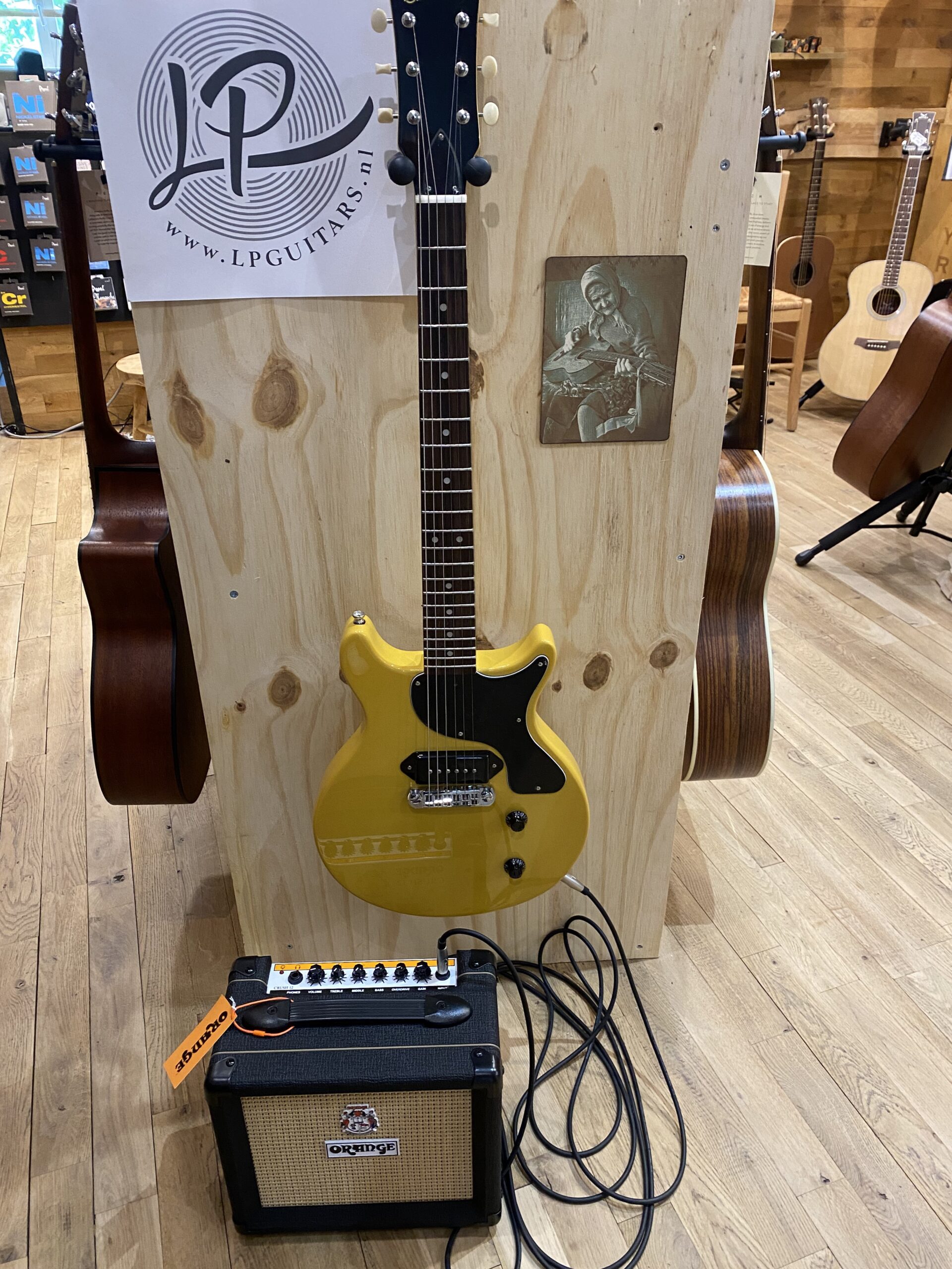 Gladiator electrische gitaar (made by SAGA)